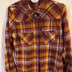 Women’s Fall Flannel look Shirt by Orvis